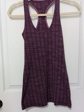 lululemon athletica Purple Heathered Racerback Dress